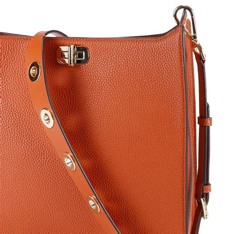 Michael Kors orange crossbody bag